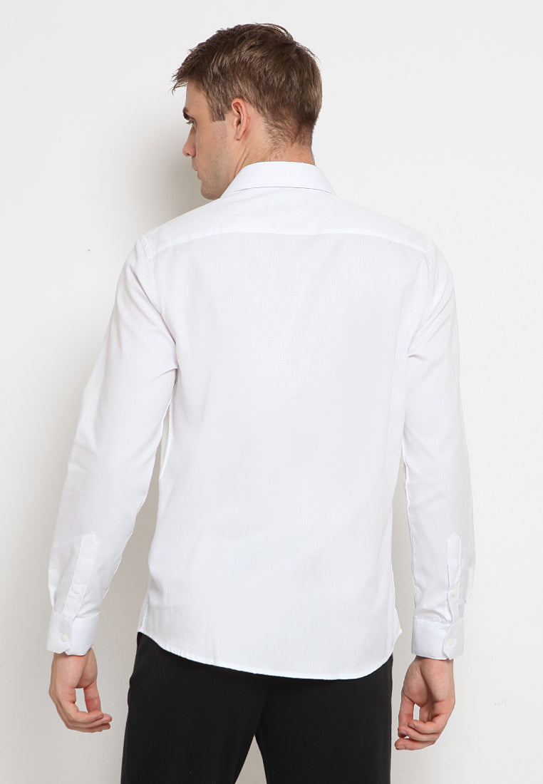 Regular fit long sleeve shirt
