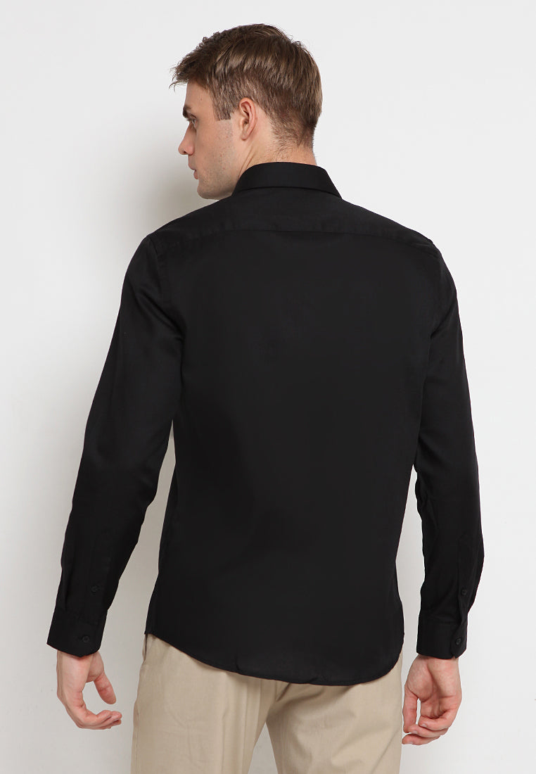 Regular fit long sleeve shirt