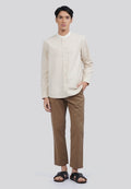 Regular Fit Long Sleeve Koko Shirt Beige