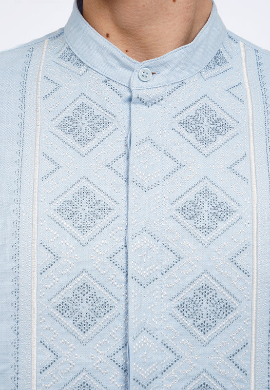 Embroidered Long Sleeve Koko Shirt