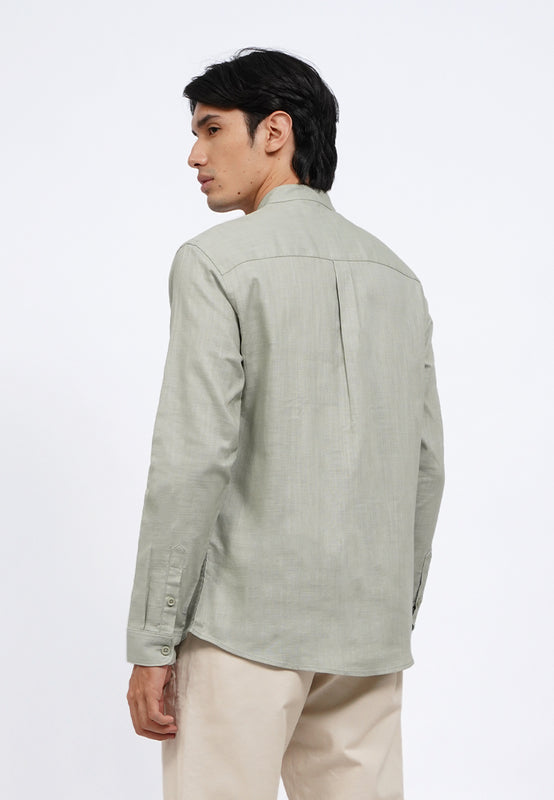 Embroidered Long Sleeve Koko Shirt