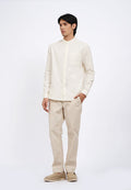 Linen Blend Long Sleeve Koko Shirt