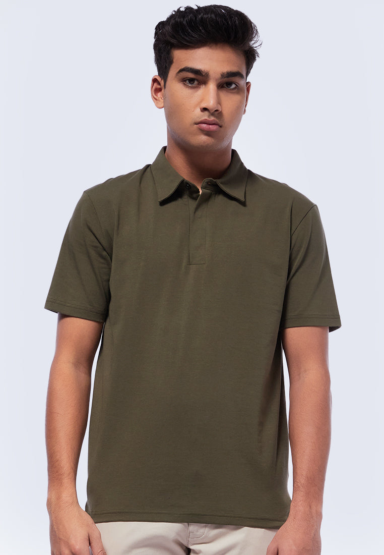 Slim Fit Short Sleeve Polo Shirt