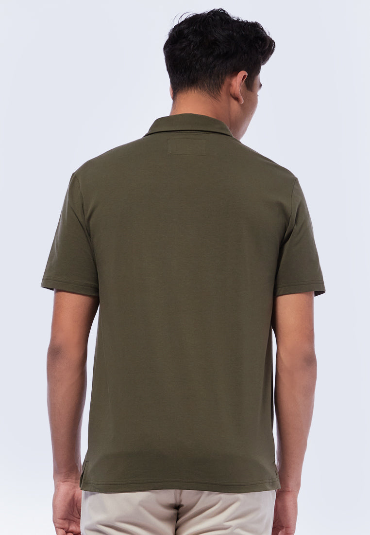 Slim Fit Short Sleeve Polo Shirt