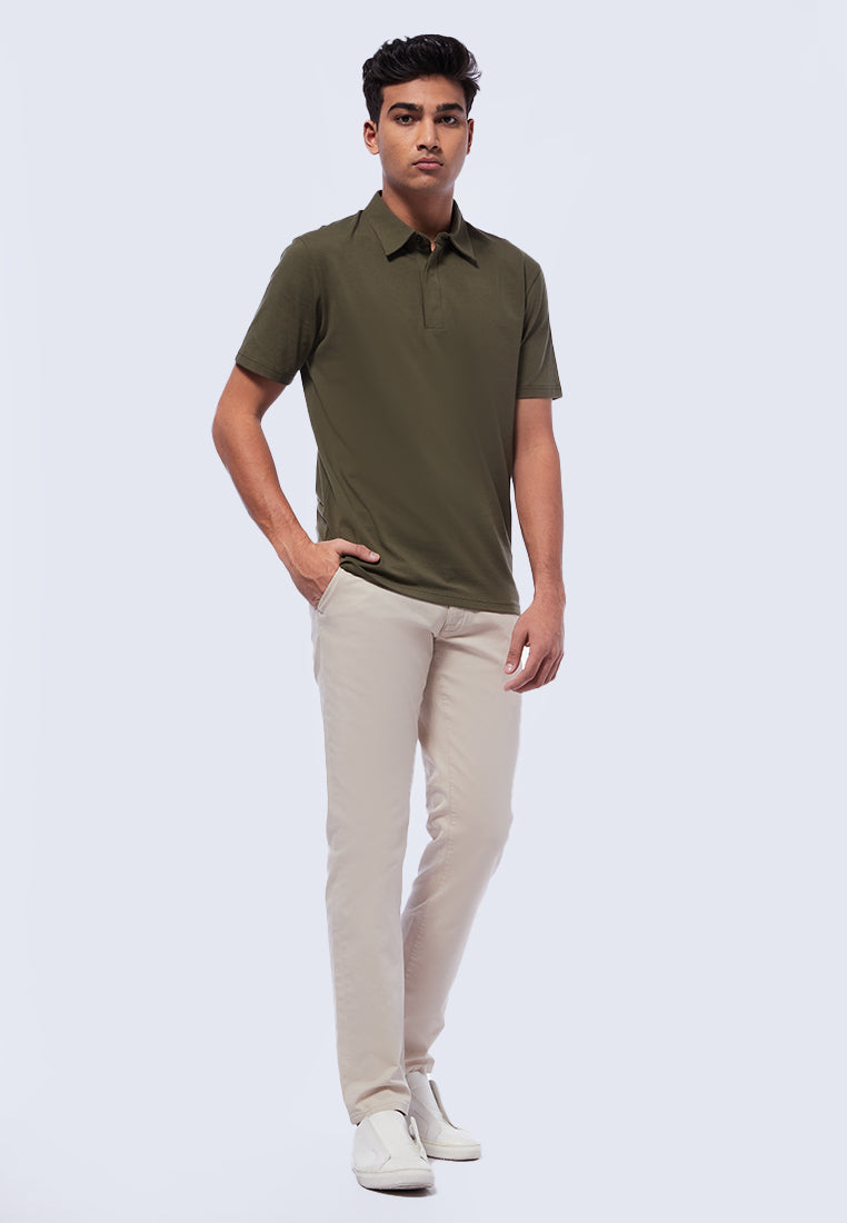 Slim Fit Short Sleeve Polo Shirt