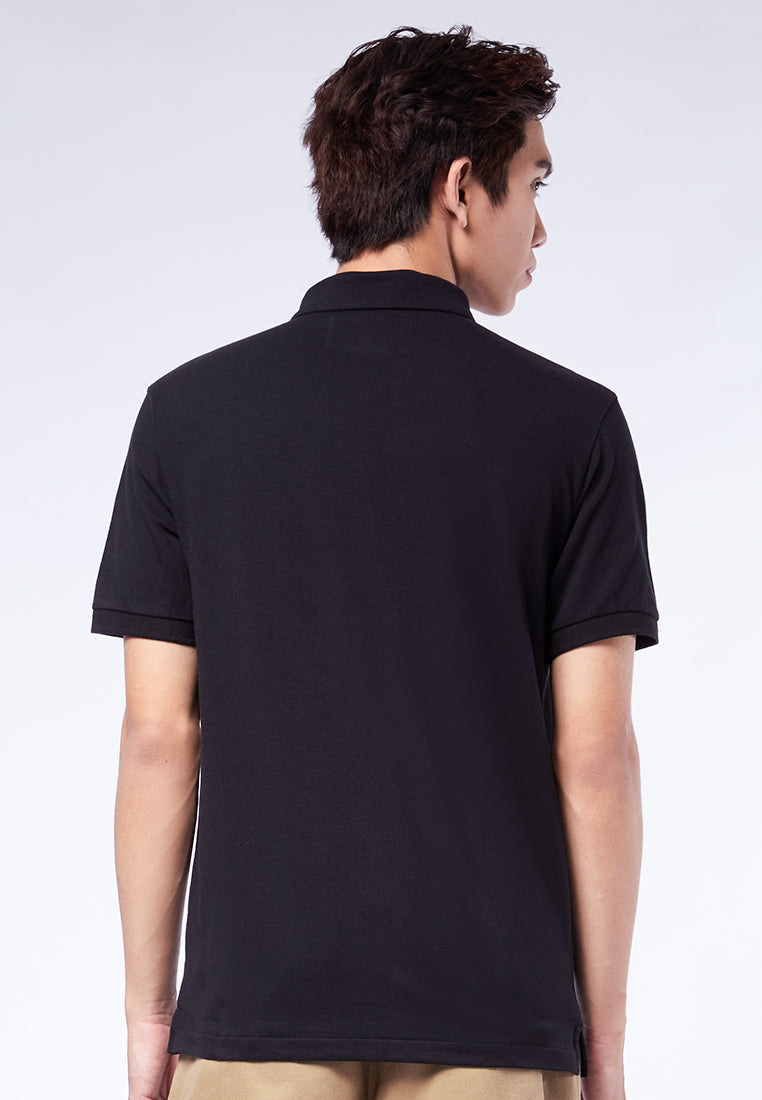 Polo Shirt with Hidden Placket