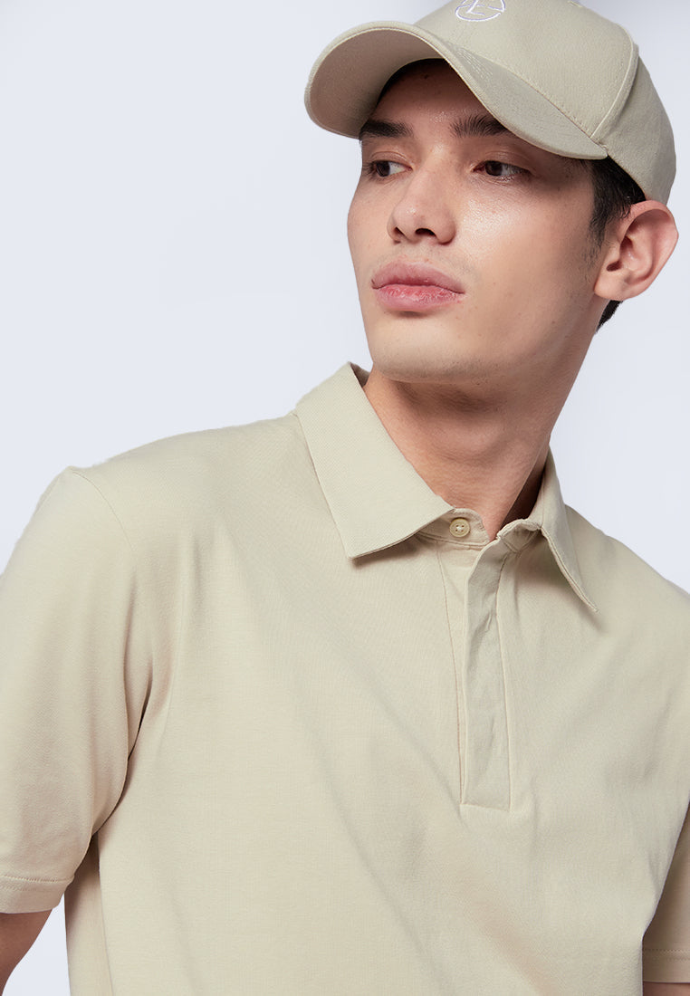 Polo Shirt with Hidden Placket