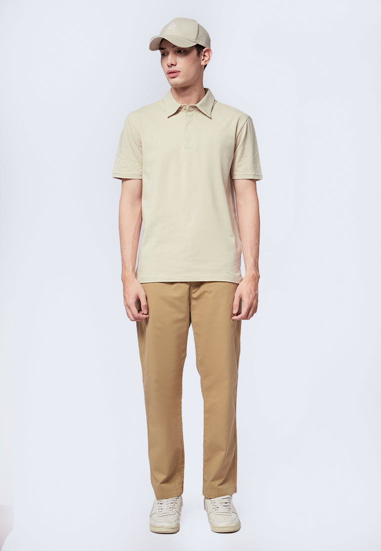 Polo Shirt with Hidden Placket