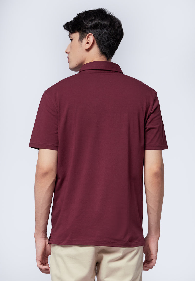 Polo Shirt with Hidden Placket