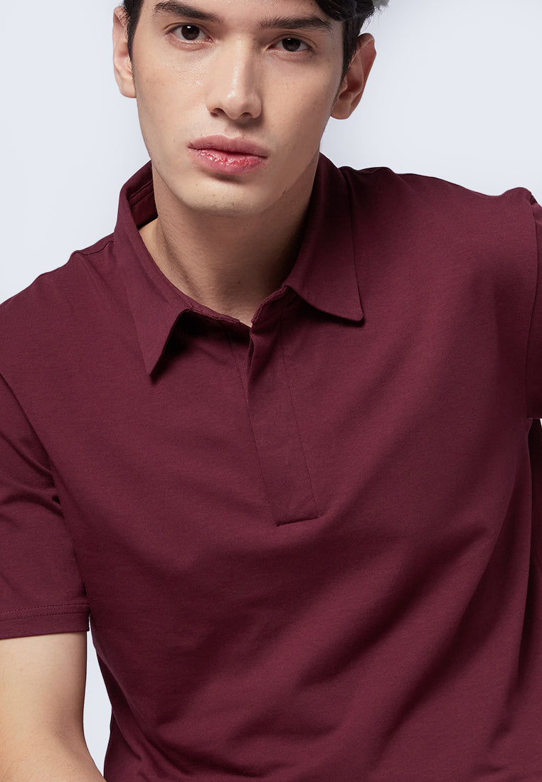Polo Shirt with Hidden Placket