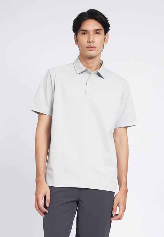 Quick Dry Buttoned Polo Shirt