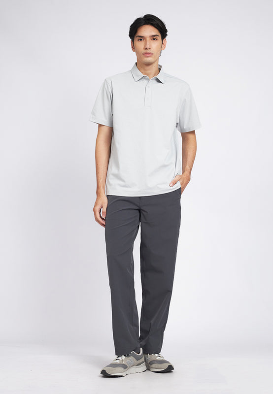 Quick Dry Buttoned Polo Shirt