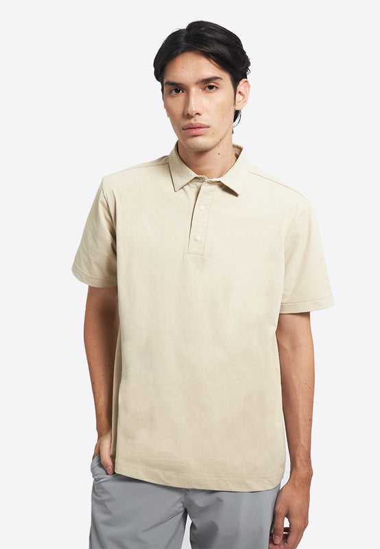 Quick Dry Buttoned Polo Shirt