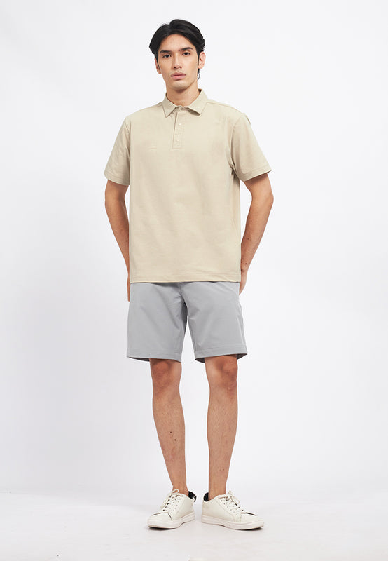 Quick Dry Buttoned Polo Shirt