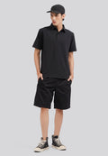 Regular Fit Short Sleeve Polo Shirt Black