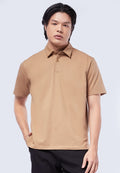 Short Sleeve Polo Shirt with Button