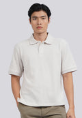 Short Sleeve Buttoned Polo Shirt