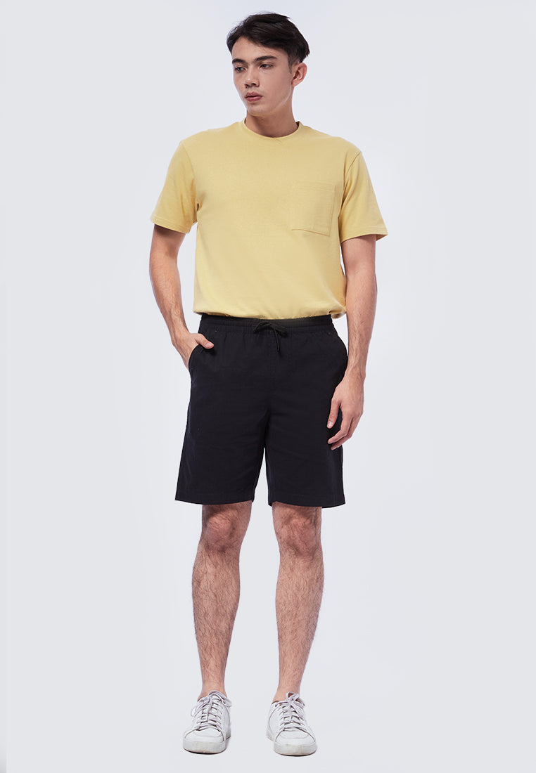 Short Pants with Drawstring Details