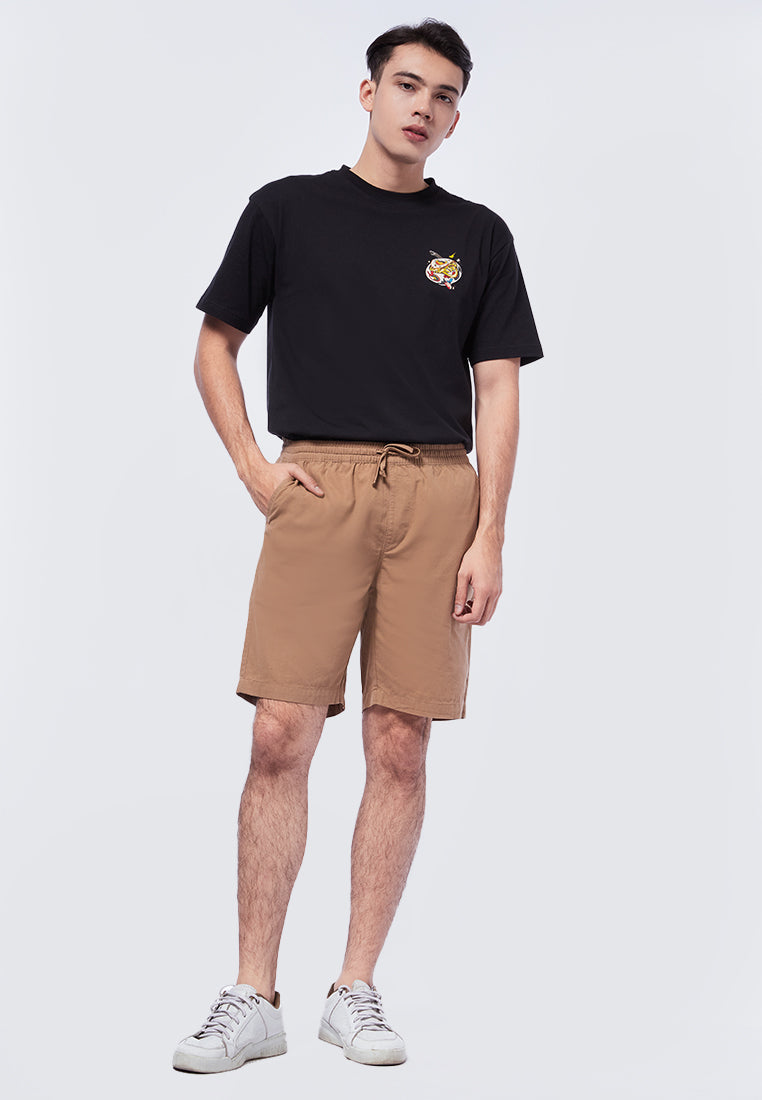 Short Pants with Drawstring Details