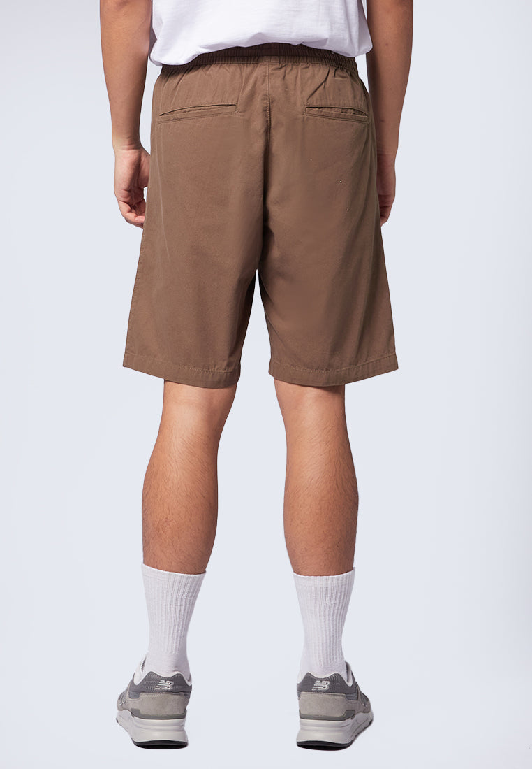 Slim Fit Drawstring Short Pants