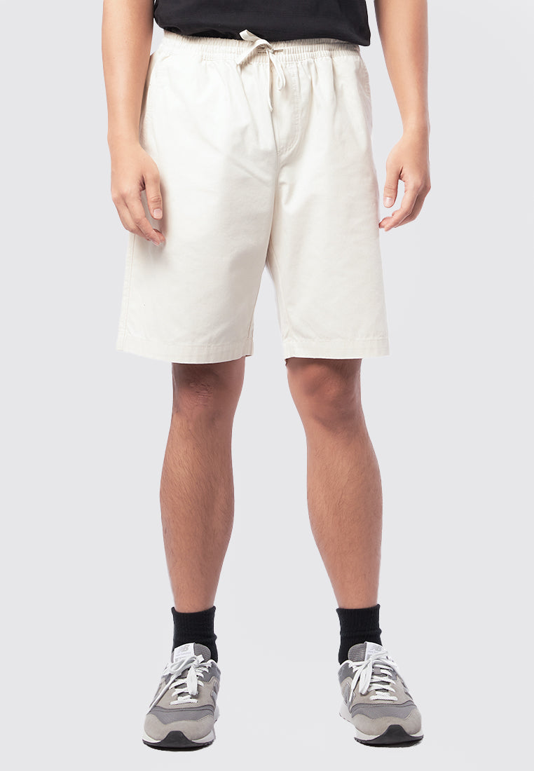 Woven Short Pants with Drawstring