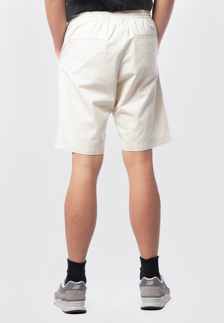 Woven Short Pants with Drawstring