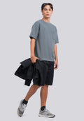 Drawstring Short Pants Black