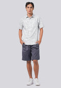 Slim Fit Drawstring Short Pants