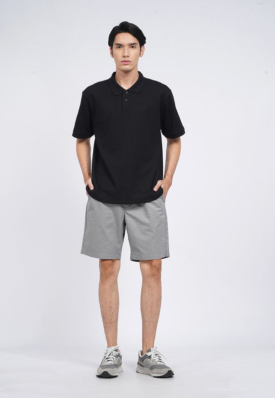 Slim Fit Drawstring Short