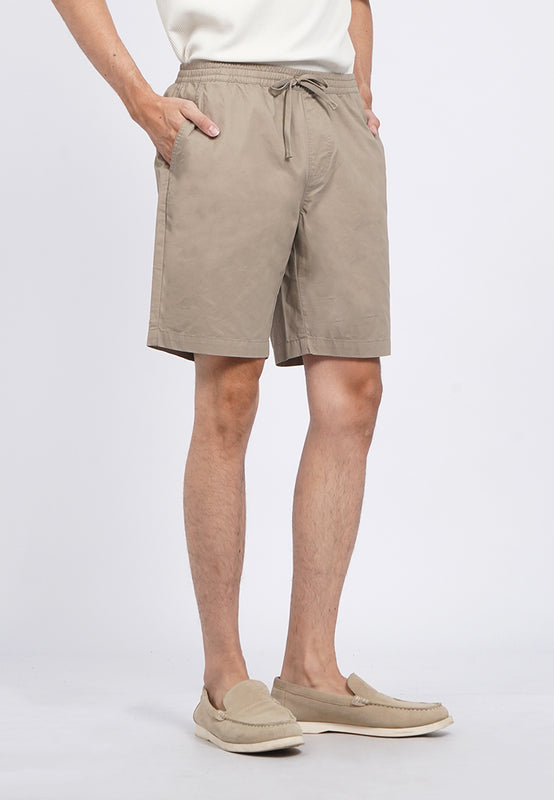 Slim Fit Drawstring Short