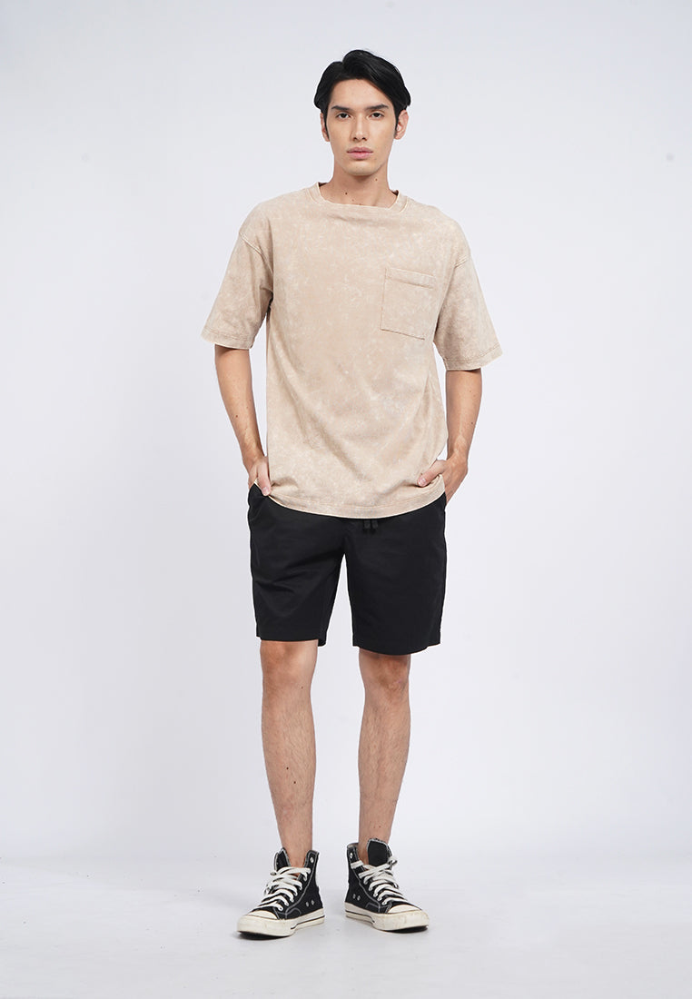 Slim Fit Drawstring Short