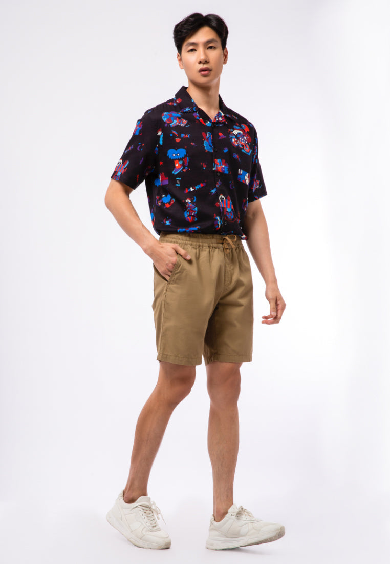 Slim Fit Short Pants