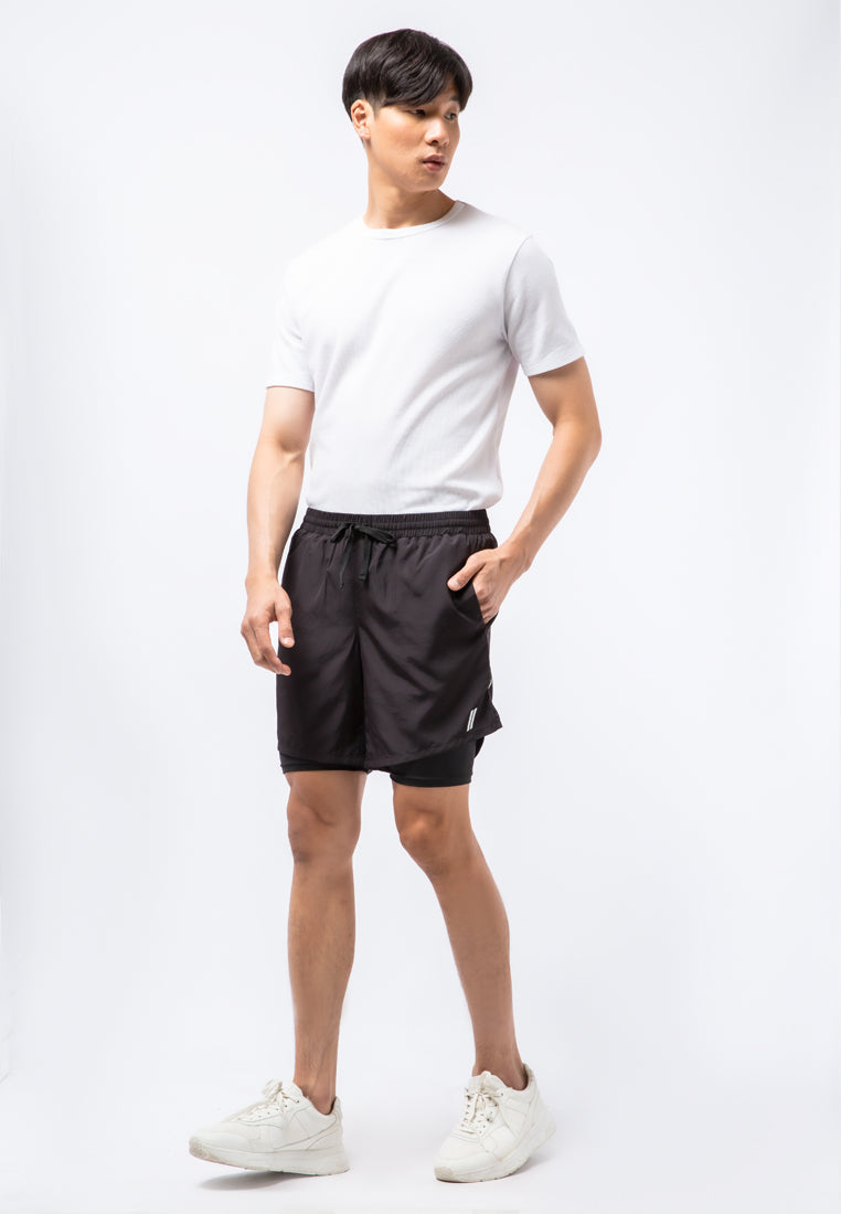 2 in 1 Running Short Pants