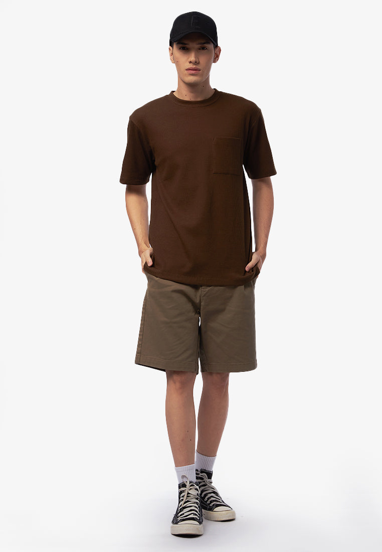 Regular Fit Chinos Short Pants Sand