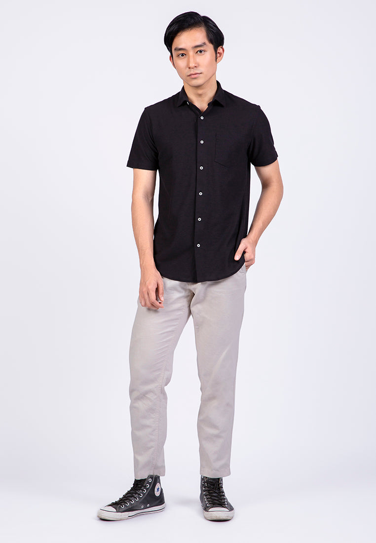Slim Fit Short Sleeve Shirt