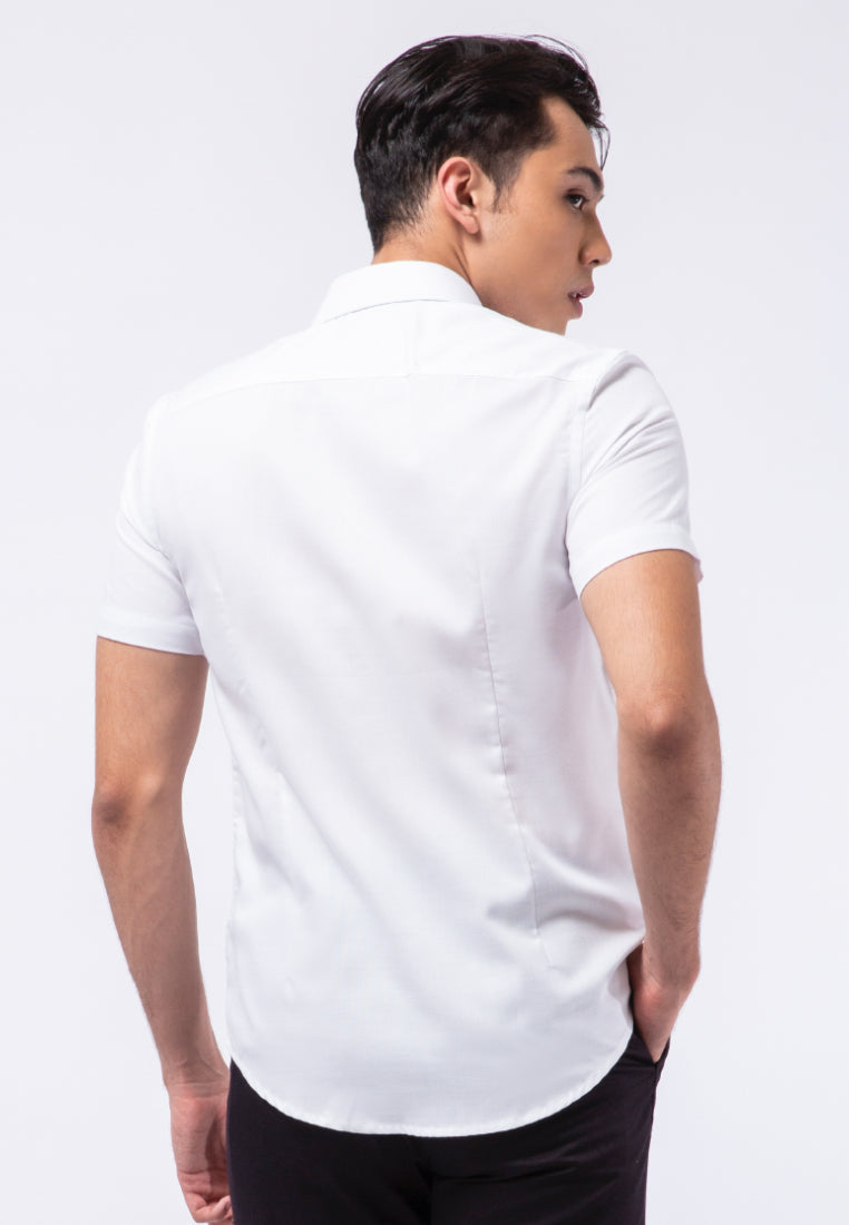 Textured Short Sleeve Shirt