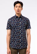 Easy Care Printed Short Sleeve Shirt