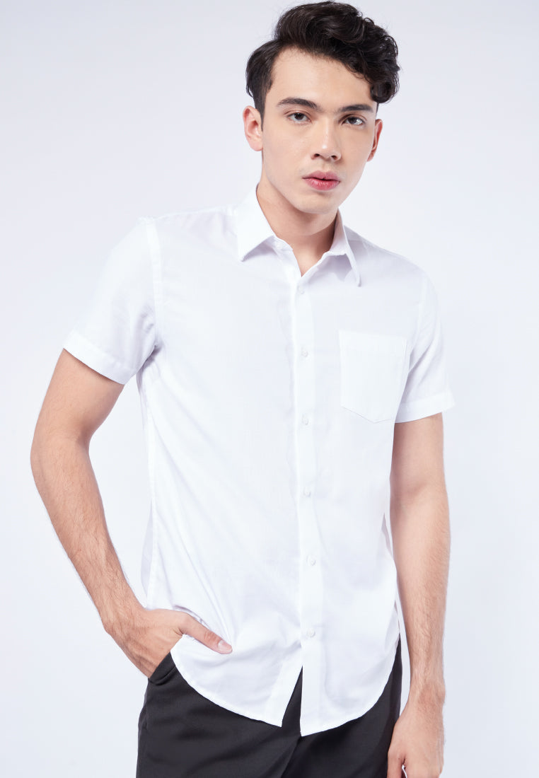 Textured Short Sleeve Shirt