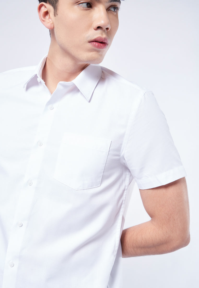 Textured Short Sleeve Shirt