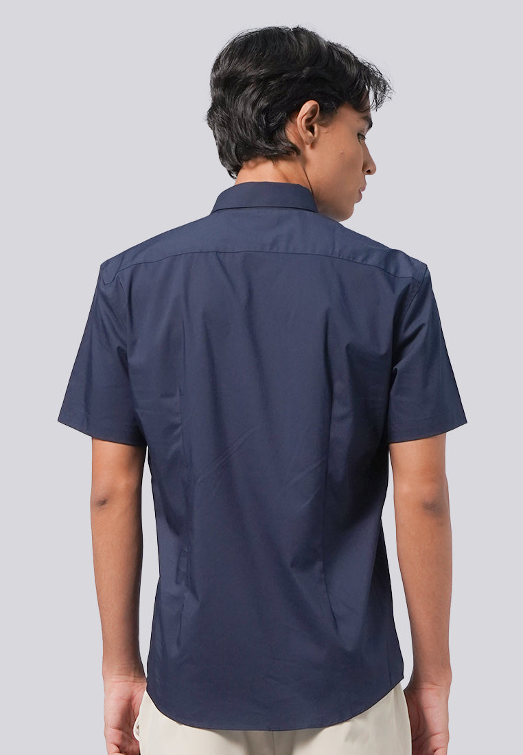 Slim Fit Short Sleeve Shirt with Pocket