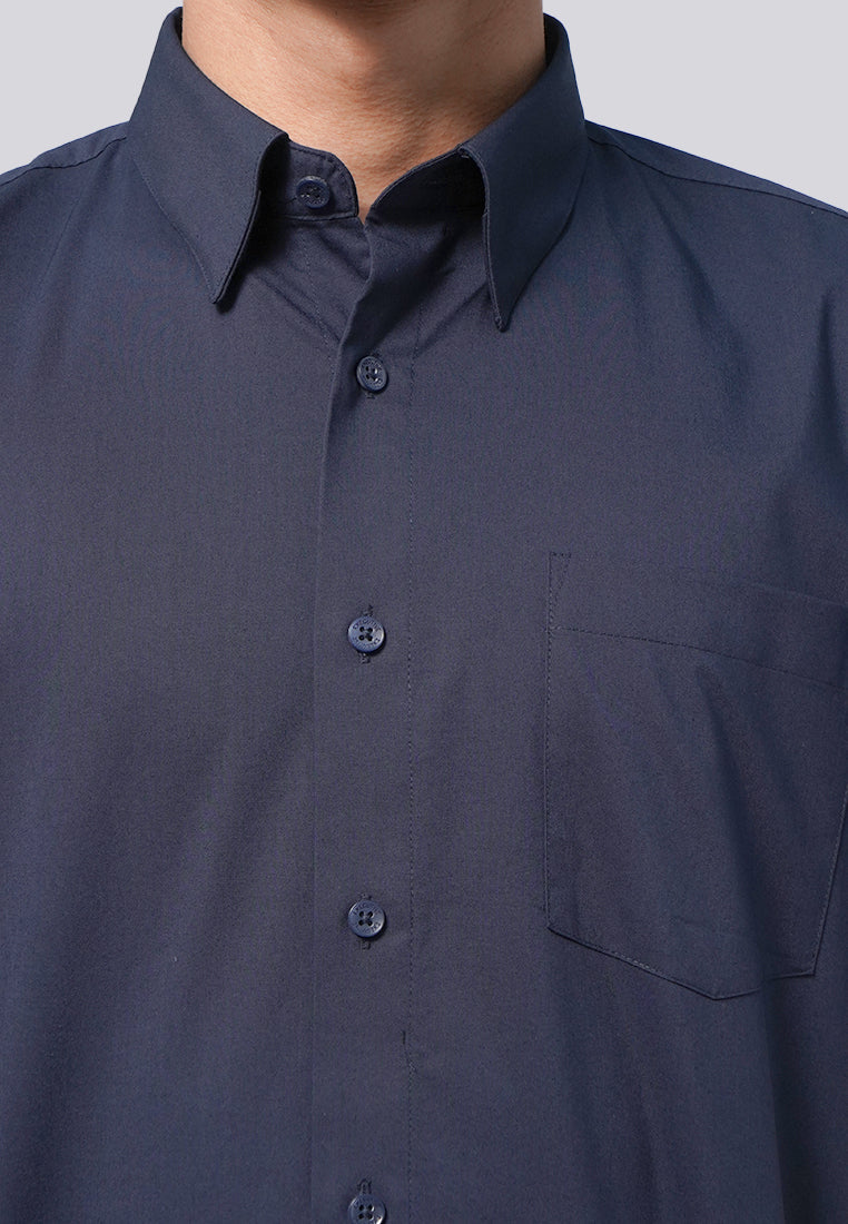 Slim Fit Short Sleeve Shirt with Pocket
