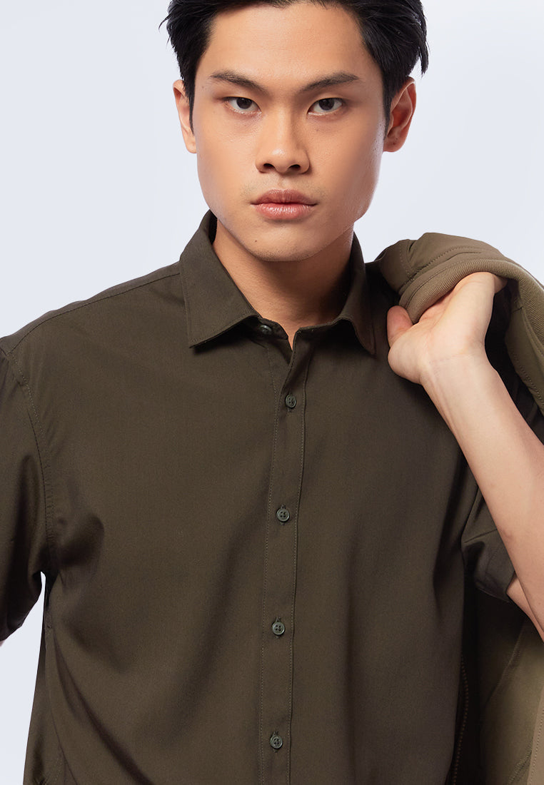 Slim Fit Short Sleeve Shirt