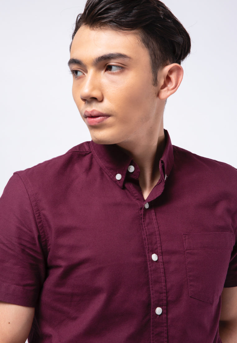 Short Sleeve Oxford Shirt
