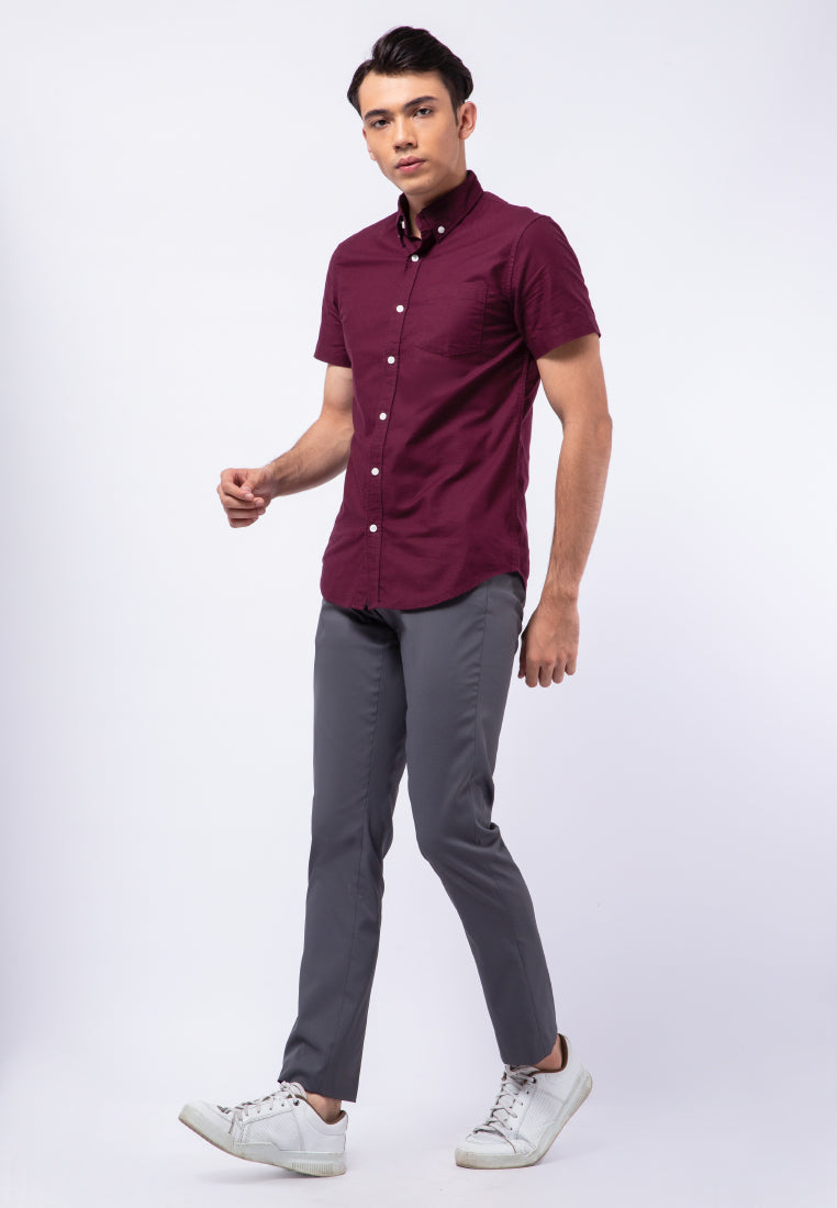 Short Sleeve Oxford Shirt