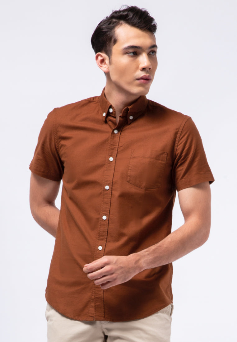 Short Sleeve Oxford Shirt