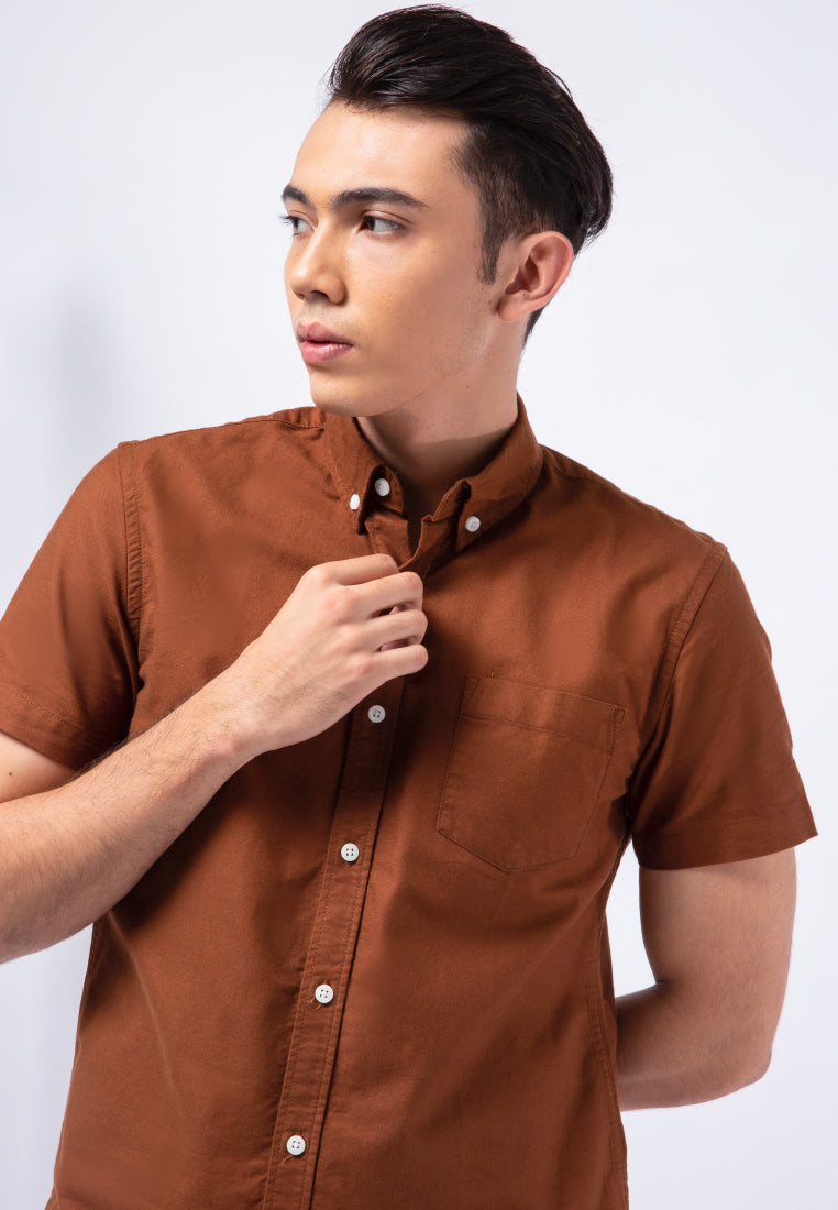 Short Sleeve Oxford Shirt