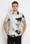 Cuban collar shirt