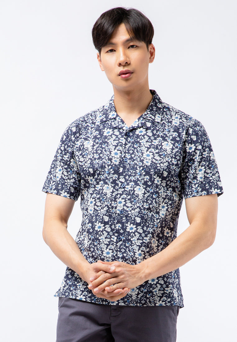 Short Sleeve Printed Resort Shirt
