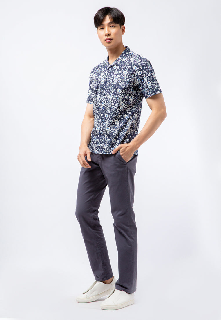 Short Sleeve Printed Resort Shirt
