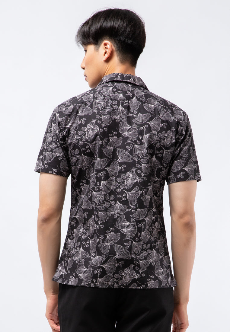 Short Sleeve Printed Resort Shirt